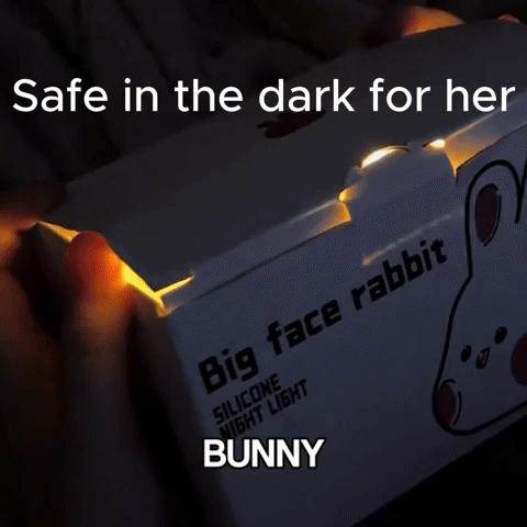 Cute Rabbit Animal Night Light